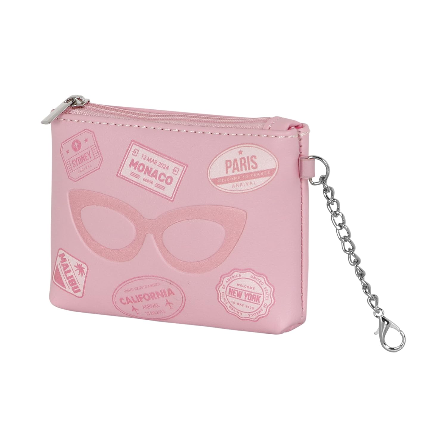 Karactermania Barbie Travel-Coin Purse & Card Holder, Pink, 11 x 9 cm