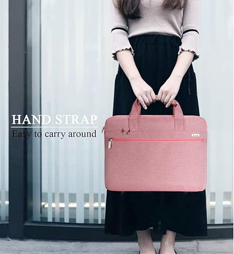Miniatura 7 de Voova Bolsa para laptop de 13 a 14 pulgadas, funda protectora de 360 para laptop con correa para el hombro compatible con MacBook Air 13, MacBook