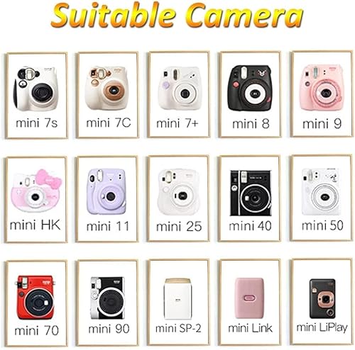 Miniatura 4 de Fujifilm Película Instax Mini para cámara instantánea con unidad flash USB Sandisk de 32 GB + 2 paquetes mini dobles (40 hojas) y paño de limpieza
