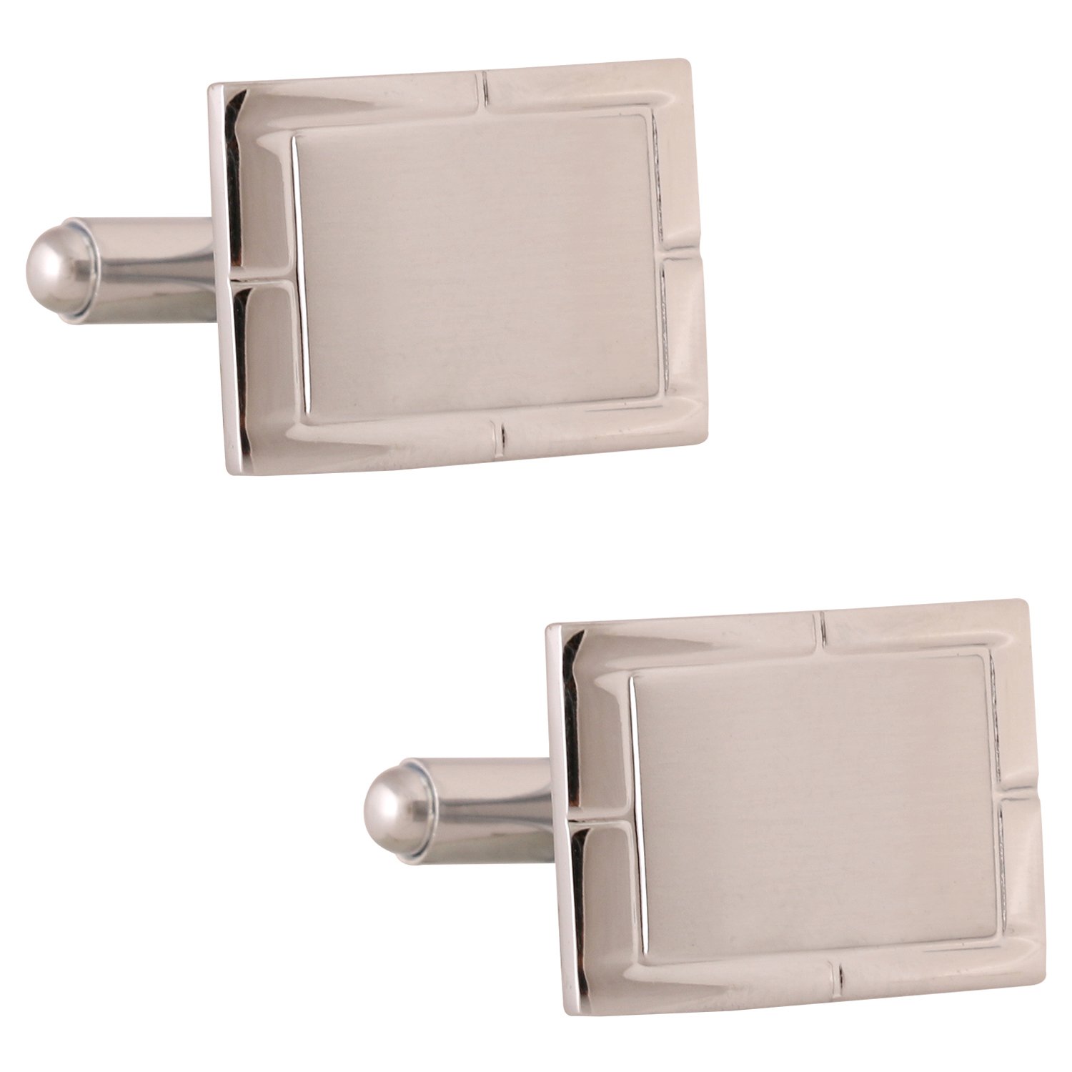 Cufflinks For Men Silver For French Cuff Shirts Links Suit Blazer Party In A Gift Box Tbbcapzsil540-image-34