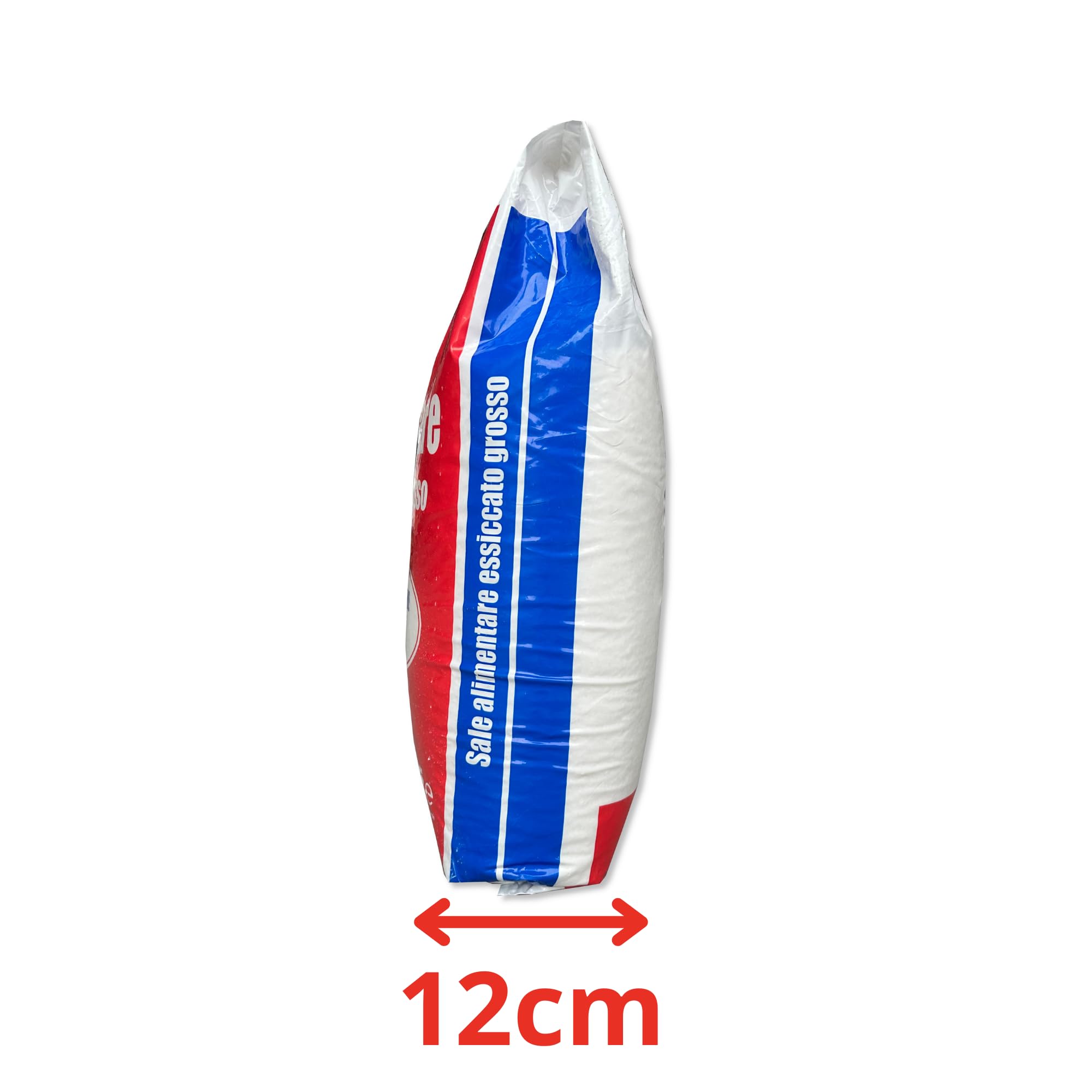 Sale Marino Grosso Alimentare 25kg Ottenuto per Evaporazione da Acqua di Mare Lavato e Essiccato