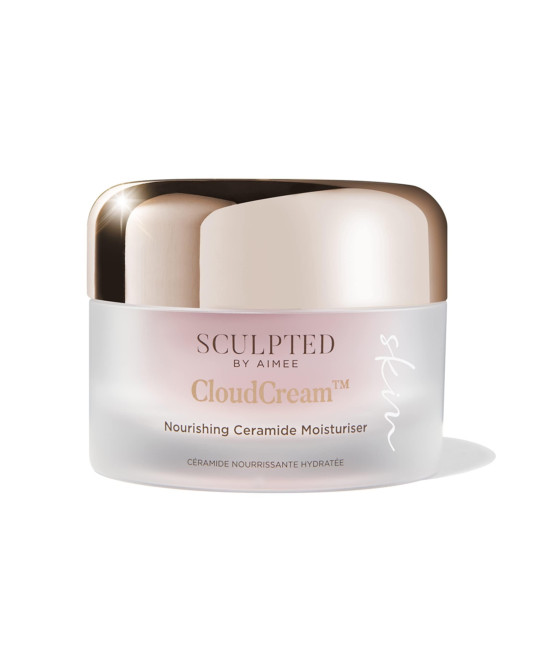 Sponsored Ad – Cloud Cream from Sculpted by Aimee - Hydrating, Non Comedogenic Moisturiser with Ceramide, Shea Butter & Hyaluronic Acid for Dehydrated Skin (Cloud Cream)