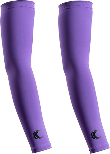 Miniatura 1 de Cannon Sports Mangas refrescantes para hombres y mujeres, transpirables, absorben la humedad, protección solar (par)