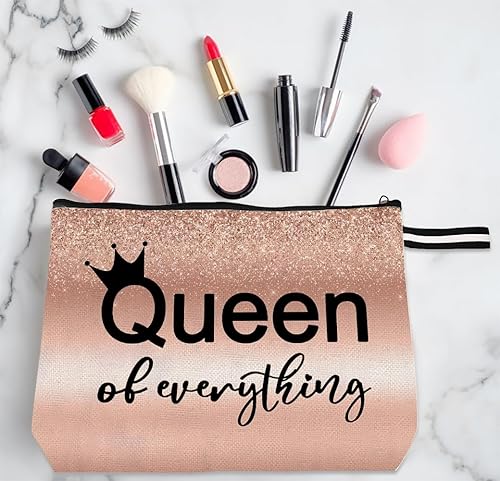 Miniatura 7 de Bolsa de maquillaje inspirada para mujer, bonita bolsa de cosméticos para amigos y familia, bolsa de aseo de viaje, bolsa de cosméticos portátil