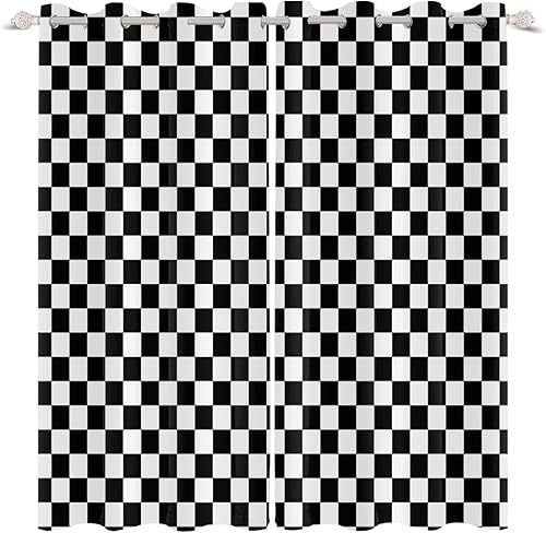 Miniatura 1 de Renaiss Cortinas de ventana de hongos de 42 pulgadas de ancho x 84 pulgadas de largo, varios hongos del bosque, plantas de hongos naturales, ojales