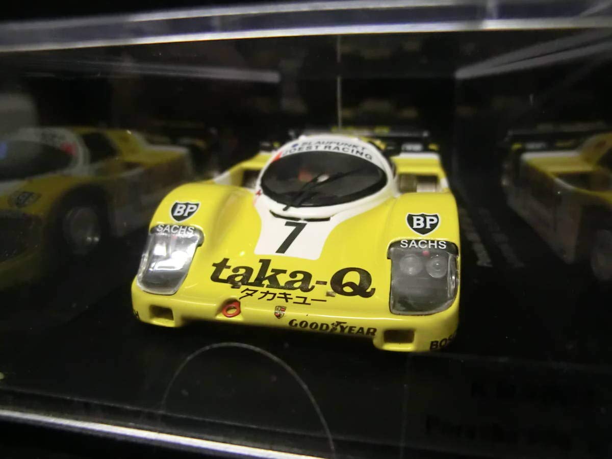 Amazon.co.jp: 1/43 ポルシェ 956 LM1986 ＃7 
