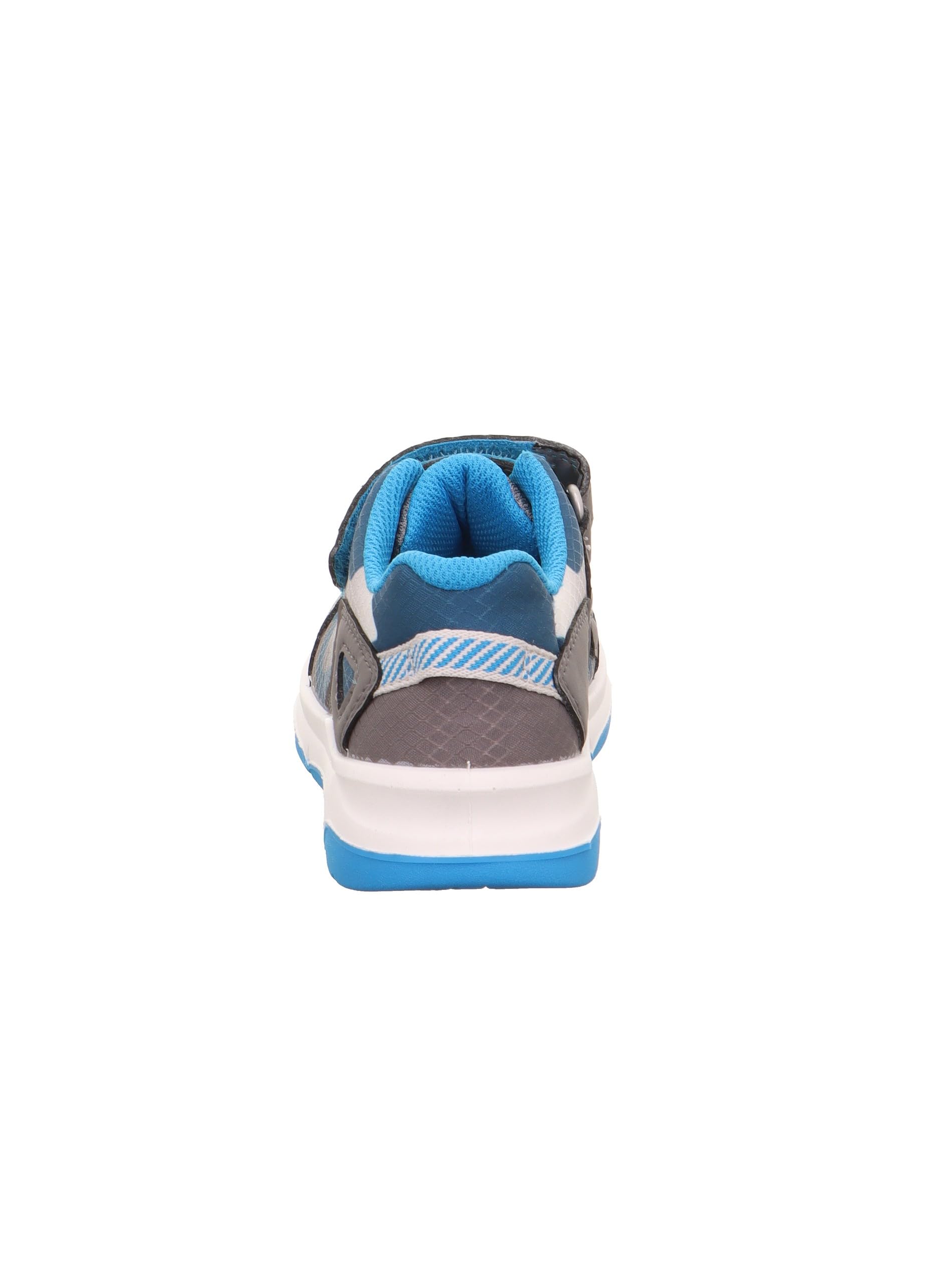 Superfit Cooper sneakersy chłopięce, Jasnoszary, turkusowy 2500, 21 EU