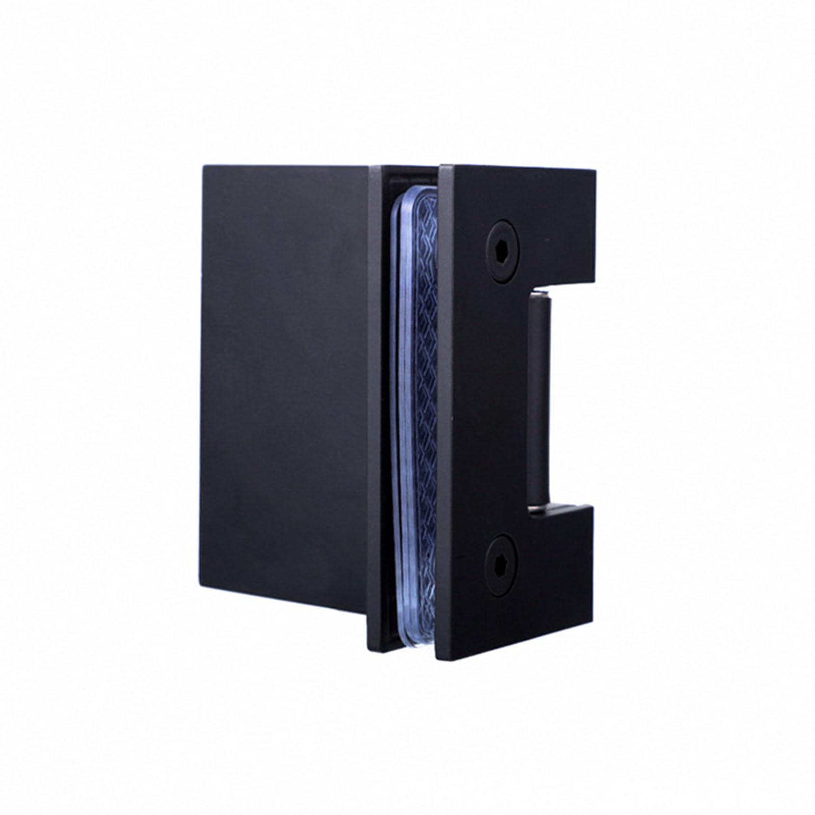 Charnières en acier inoxydable, pinces à verre en acier inoxydable 304 à, supports verre-mur, support d'étagère en verre, pour panneaux de verre de 8 à 12 mm d'épaisseur (180degrés)