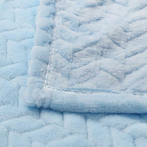 Miniatura 4 de Manta de franela para bebé, cobijas acogedoras para recién nacidos y niños pequeños, supersuave y cálida manta de bebé para cochecito de cuna