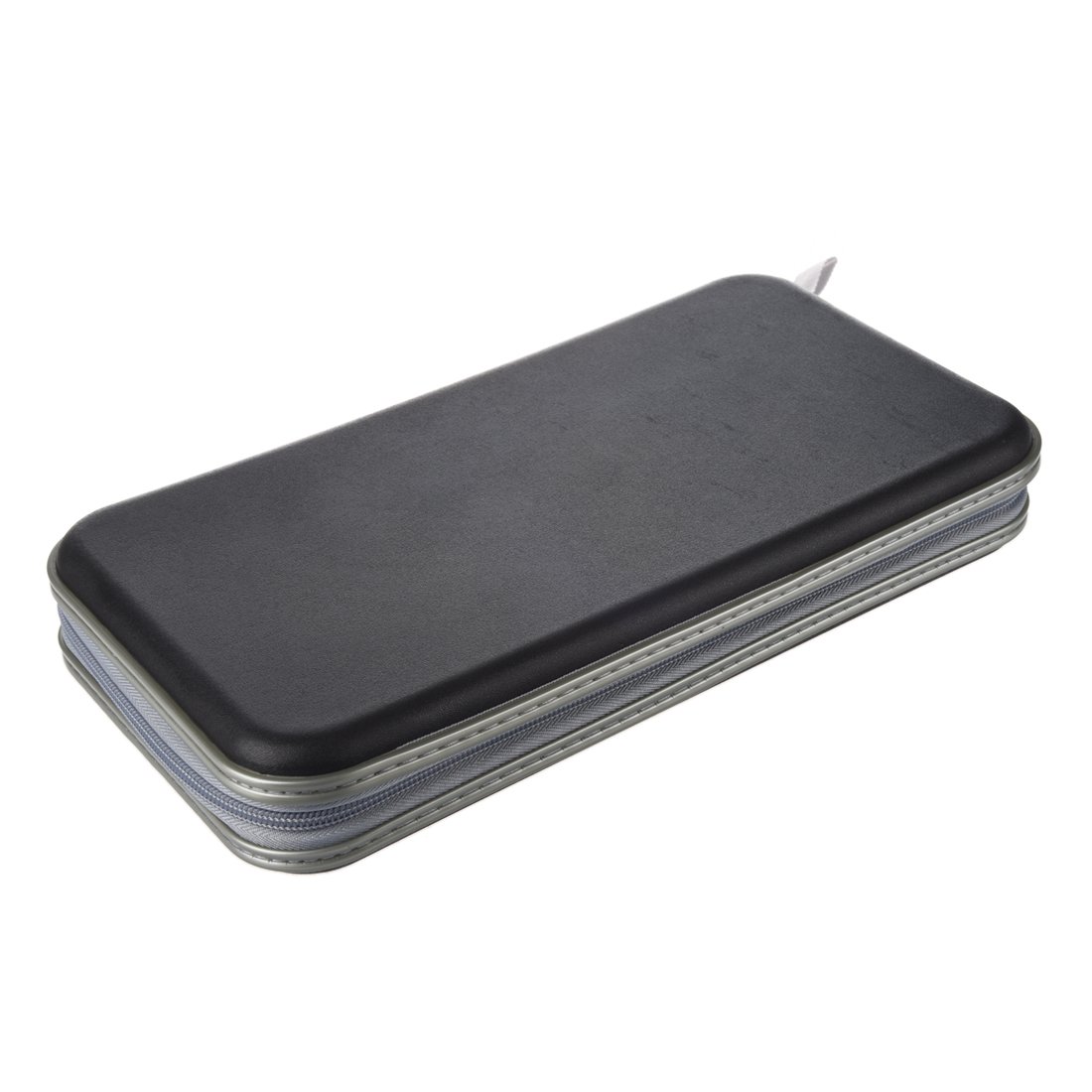 CTRLZS 80 Disc Album CD DVD Carry Cover Case Wallet Storage Holder Bag Hard Box - Black