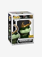 Vista 2 de Funko Marvel Loki Pop! Alligator Loki Vinilo Bobble-Head Hot Topic Exclusivo Multi None
