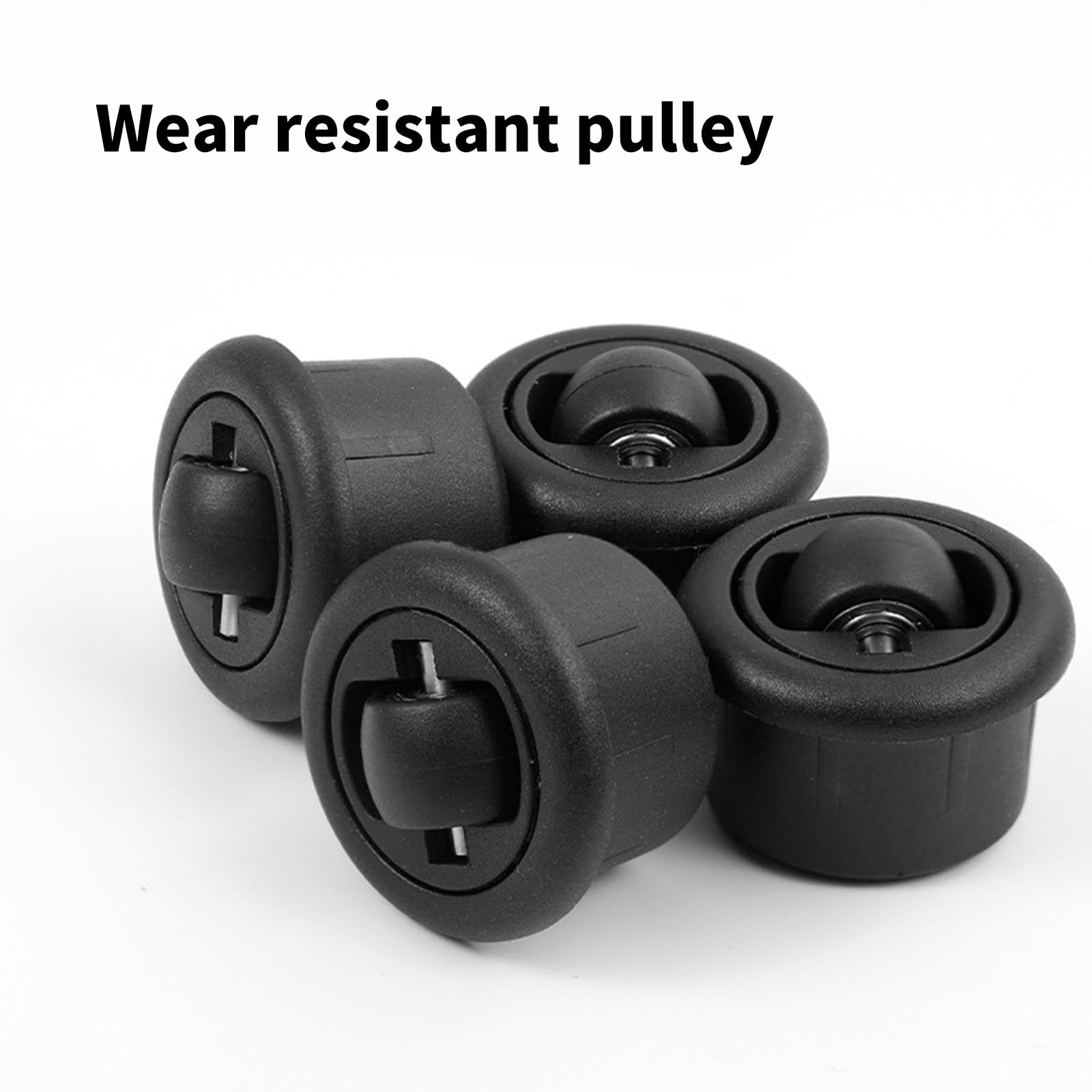 Hqkfuybl 10pcs General Rotates Casters Featuring Quiet Rolling &