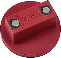 Vista 12 de Potauto Adaptador Universal de Nylon PA6 Magnético Almohadilla para Gato Disco Soporte Compatible con Vehículos BMW, Mini (Cantidad 1, Rojo)