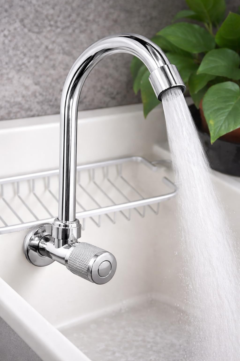 Kitchen Sink Cock Stainless Steel Foam Flow Big Cock C Type Kitchen and Bathroom tap-image-22
