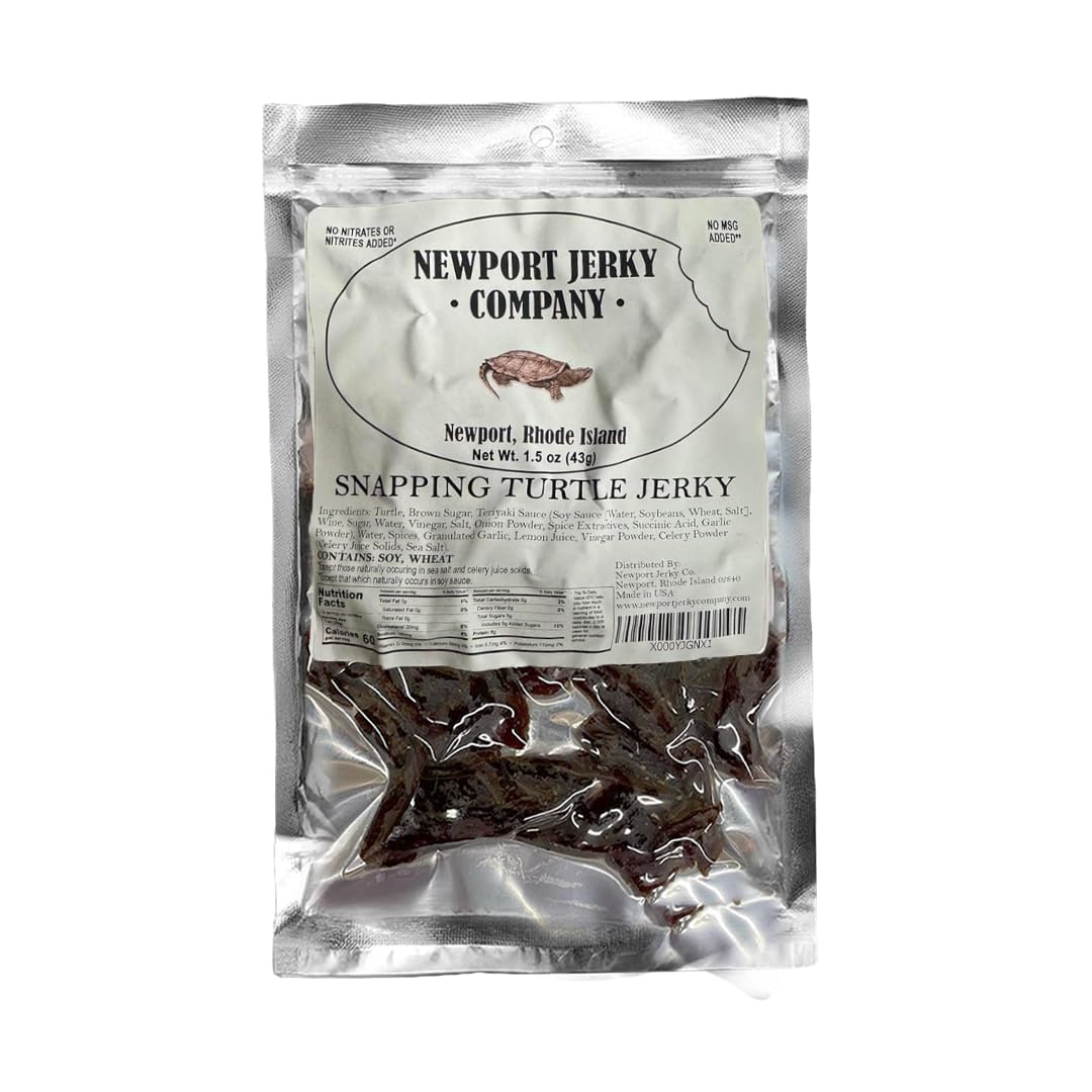 Newport Jerky Company Snapping Turtle Jerky