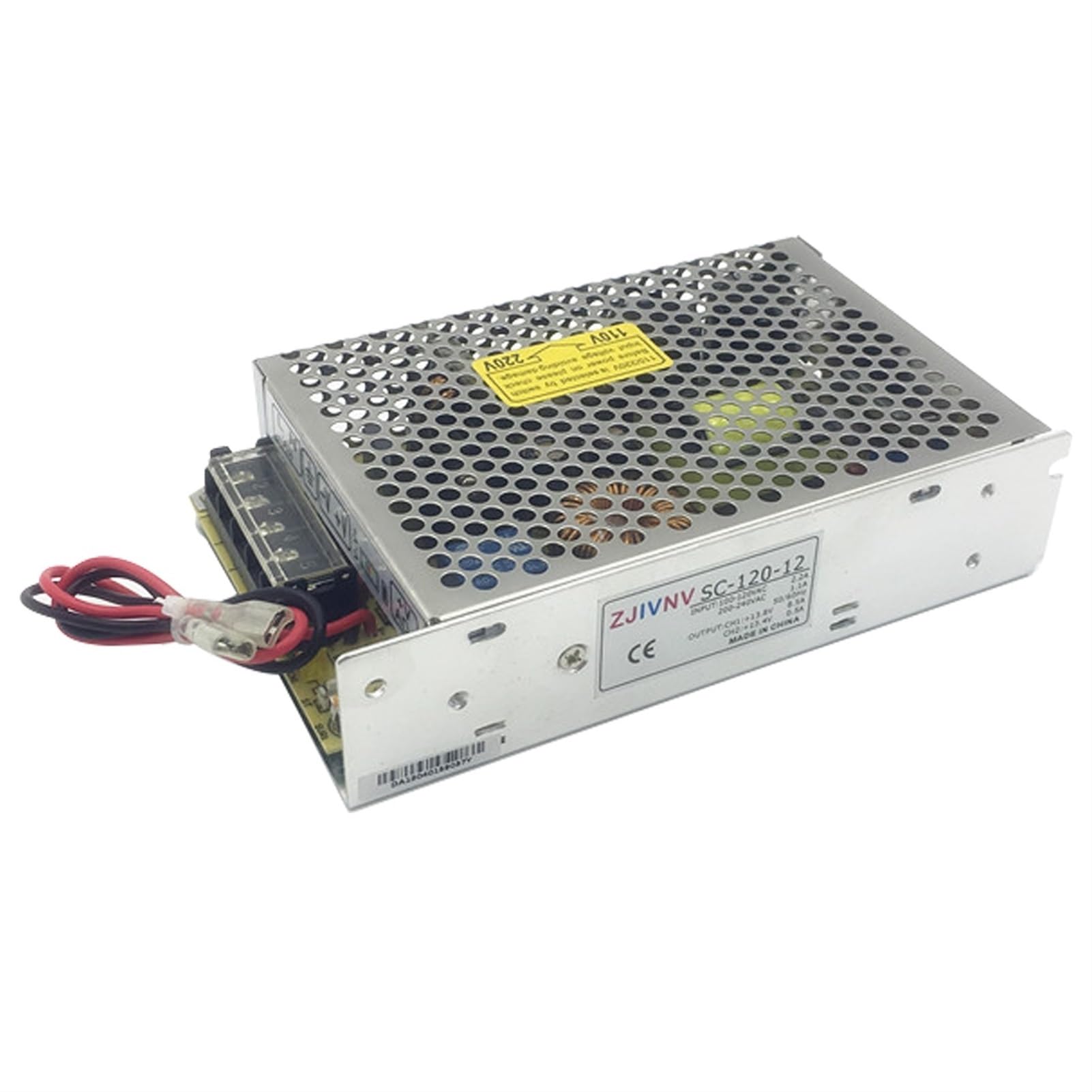 Alimentatore Switching con Funzione di Carica ups 12V 24V Universale 35W 60W 120W 180W 350W 13,8V 27,6V Carica Il Monitor della Batteria(SC-60-24)