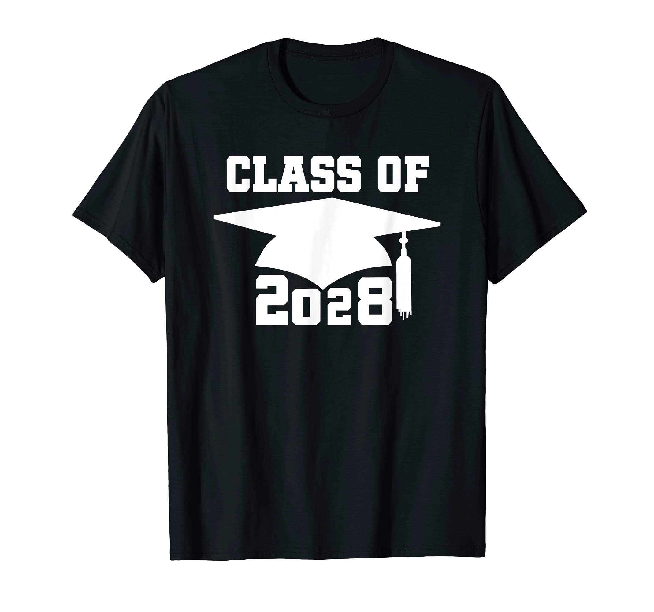 Class Of 2028 T-shirt School Graduation Pride Tee