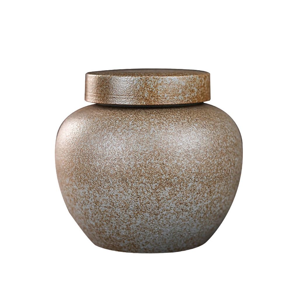 Puszka do herbaty retro kamionka puszka na herbatę czarna herbata zielona herbata pojemnik do przechowywania 850 ml ceramiczny suszone owoce przekąska pojemnik na herbatę