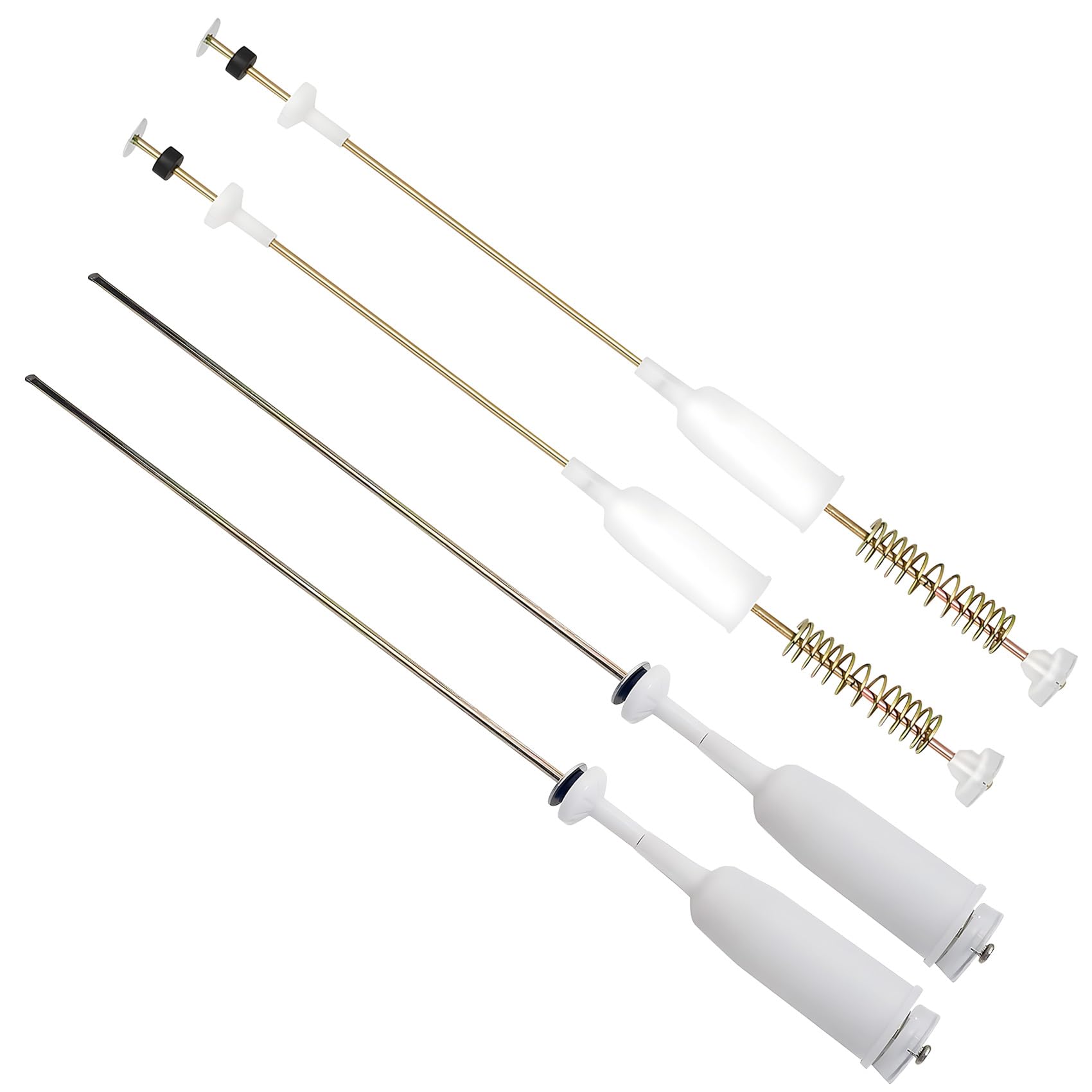 upgraded wt5070cw wt4970cw wt5170hv washer suspension rods fit for lg kenmore washer wt5070cw/00 wt6001hw wt6001hv wt5170hw 79631523211 79631523210 79631522211 79631522210 79631513310 79631513211