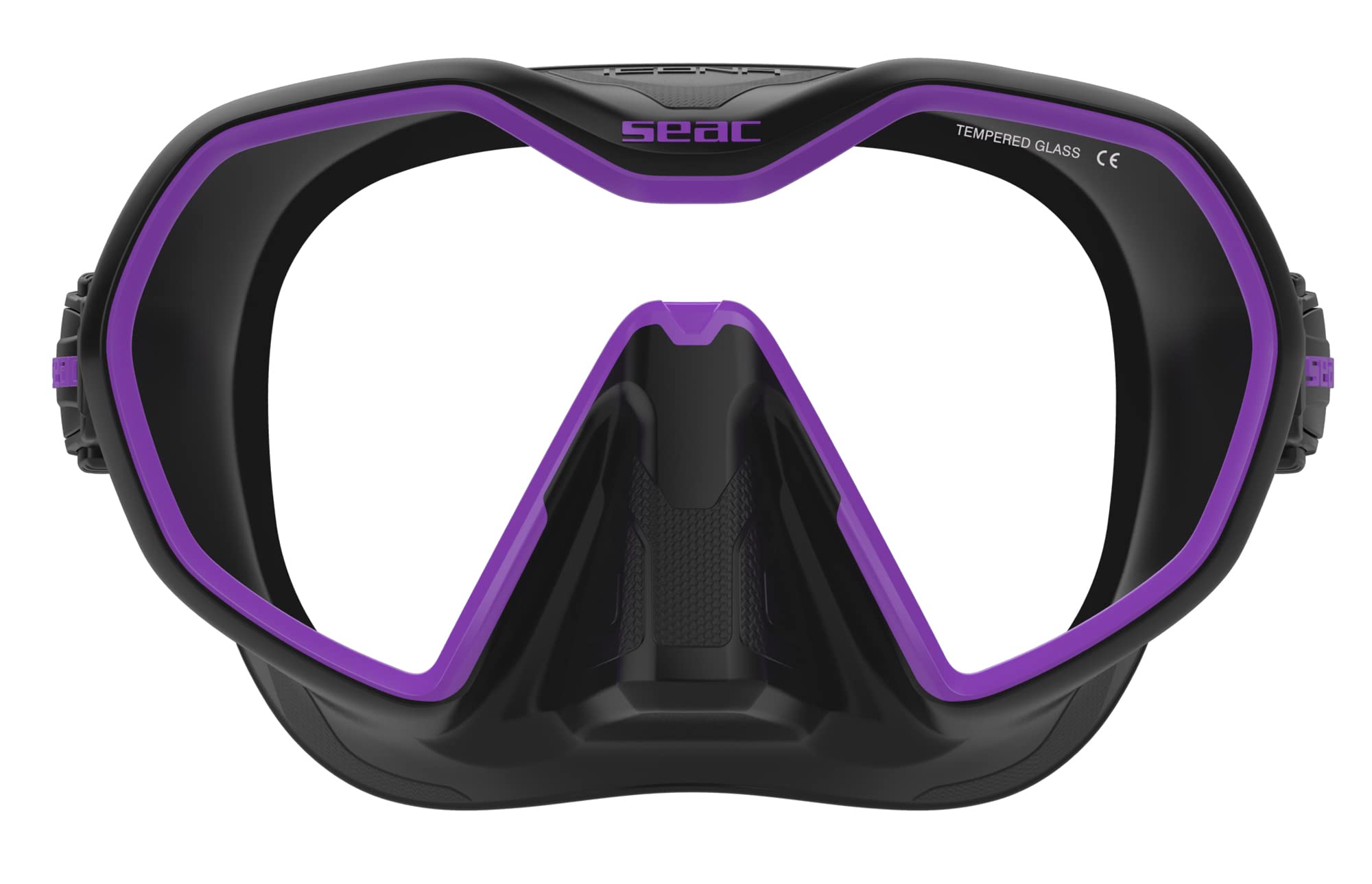 Seac Mask Icona S/Bl Black/White bij