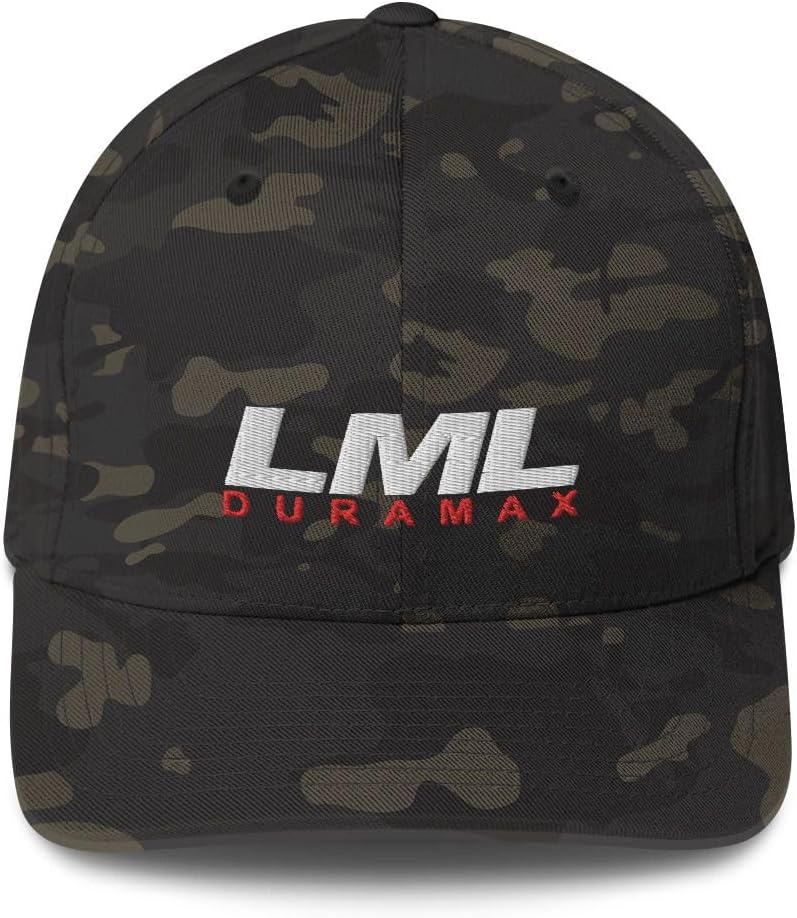 LML Duramax Hat Flexfit Baseball Cap Based on Diesel Engine