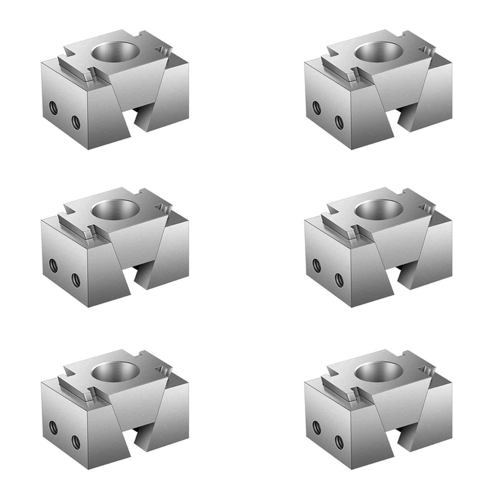 Jnchdghwa As Shown 6X Ok Fixture Wedge M6 Expansion Machine Tabletop Adjustable Side Fixed Clamp Sculpture Carving Tool Model Figures