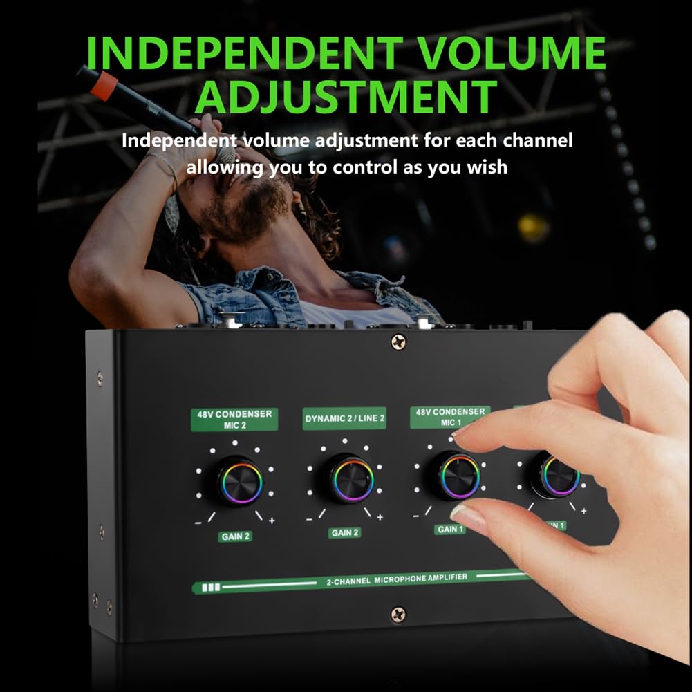 Zasilacz w zestawie 2-kanałowy mini wzmacniacz słuchawkowy stereo wzmacniacz słuchawkowy wzmacniacz audio akumulator model