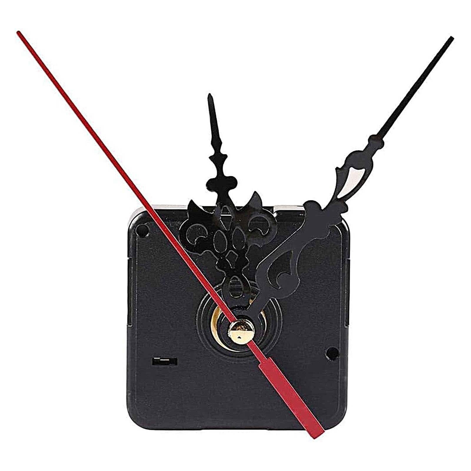 Kit Movimento Per Orologio Da Parete - Meccanismo Di Ricambio Con Lancette, Silenzioso, A Batterie AA