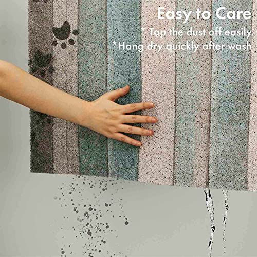 Darkyazi 23.6 Inch X 35.4 Inch Colorful Doormats Entrance Front Door Rug Funny Outdoors/Indoor/Bathroom/Kitchen/Bedroom/Entryway Floor Mats,Non-Slip Polyvinyl Chloride thumb #5