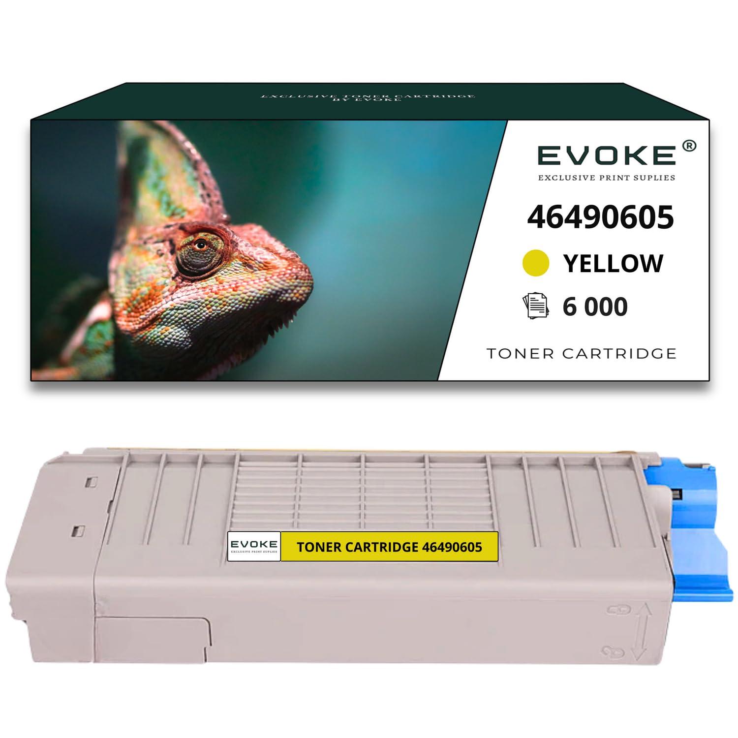 EVOKE 46490608 46490607 46490606 46490605 Toner Kompatybilny z OKI C532DN C542DN MC563DN MC573DN Zestaw CMYK