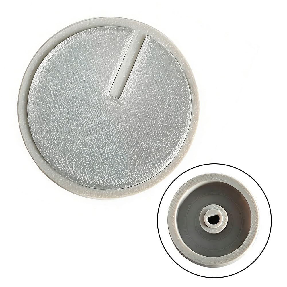 Pokrętło kuchenka gazowa W10506367 3021019 metal biały