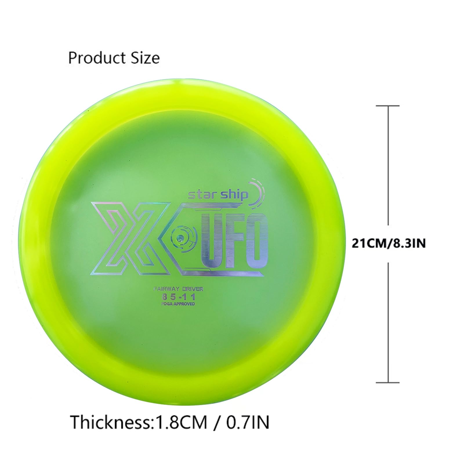 Innova Discs Innova Limited Edition 2021 Tour Series Andrew Marwede Glow Champion Firebird Distance Driver Golf Disc [Colors May Vary] - 173-175g