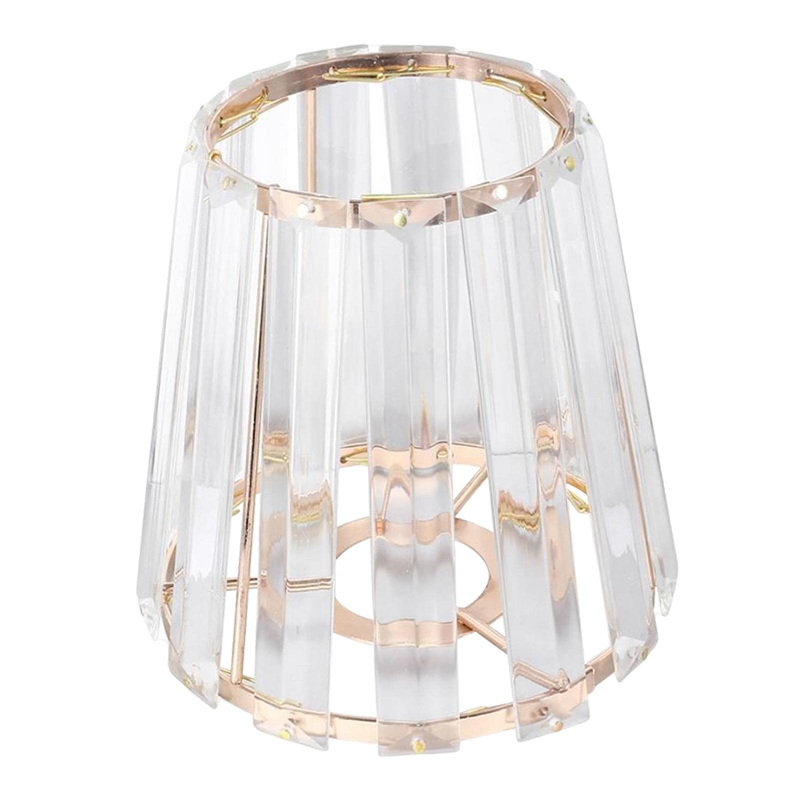 Exquisite Crystal Lampshade Chandelier Ceiling Fixture Lamp Shade Lamp Cover Gold S|Lamp Shades|Home & Garden-image-33