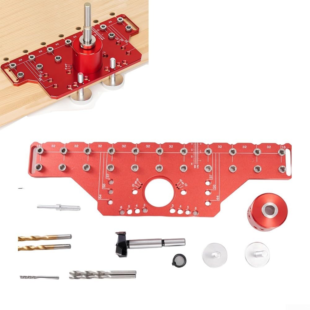 Guida Foratura Alluminio Distanze 64-192mm Guida Foratura Alluminio