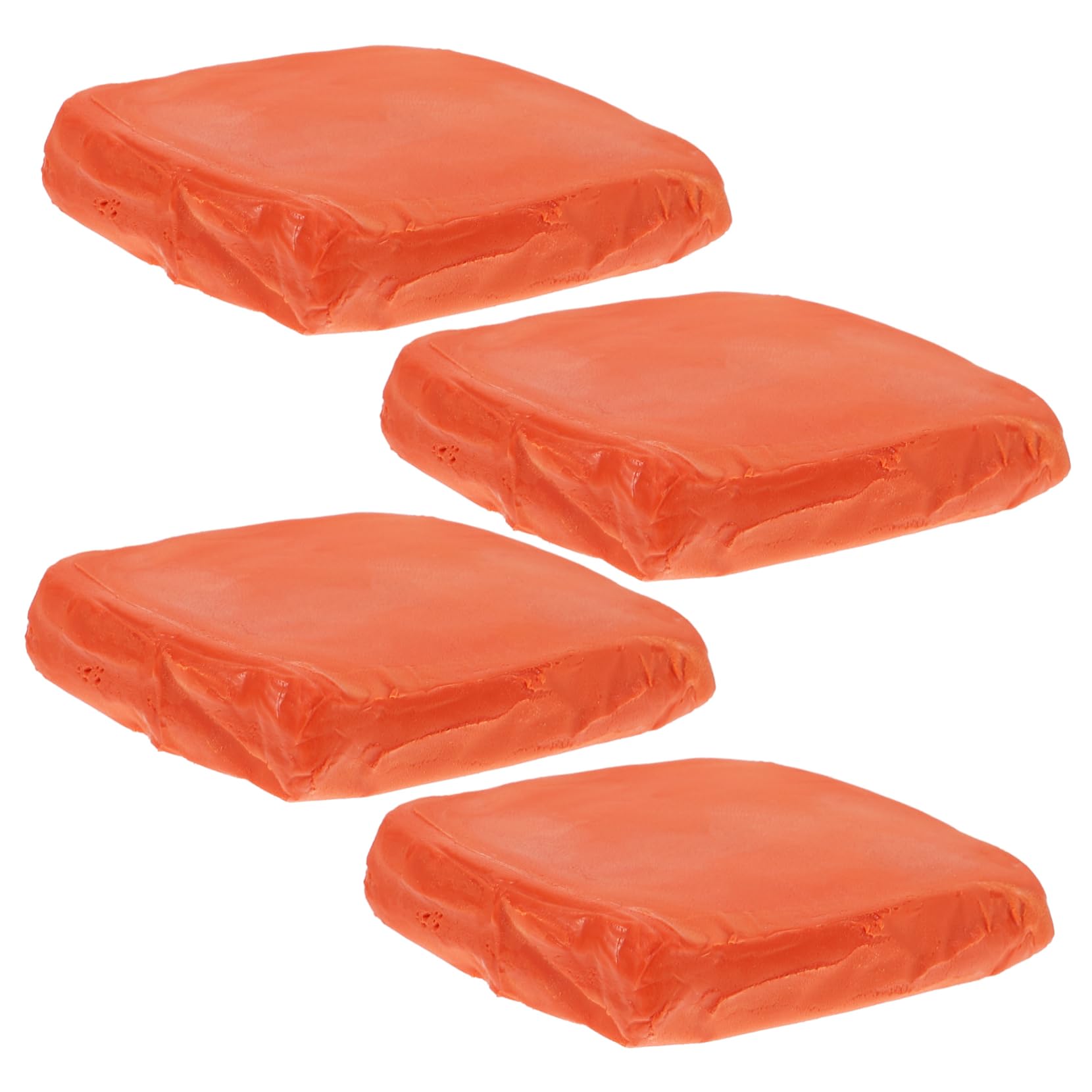5 Set Dell'autolavaggio Argilla Macchine Plastilina Prodotti per La Pulizia Dell'auto Accessori per La Pulizia Dell'auto Dettagli Auto Gomma da Cancellare Arancia 4 Pezzi*5