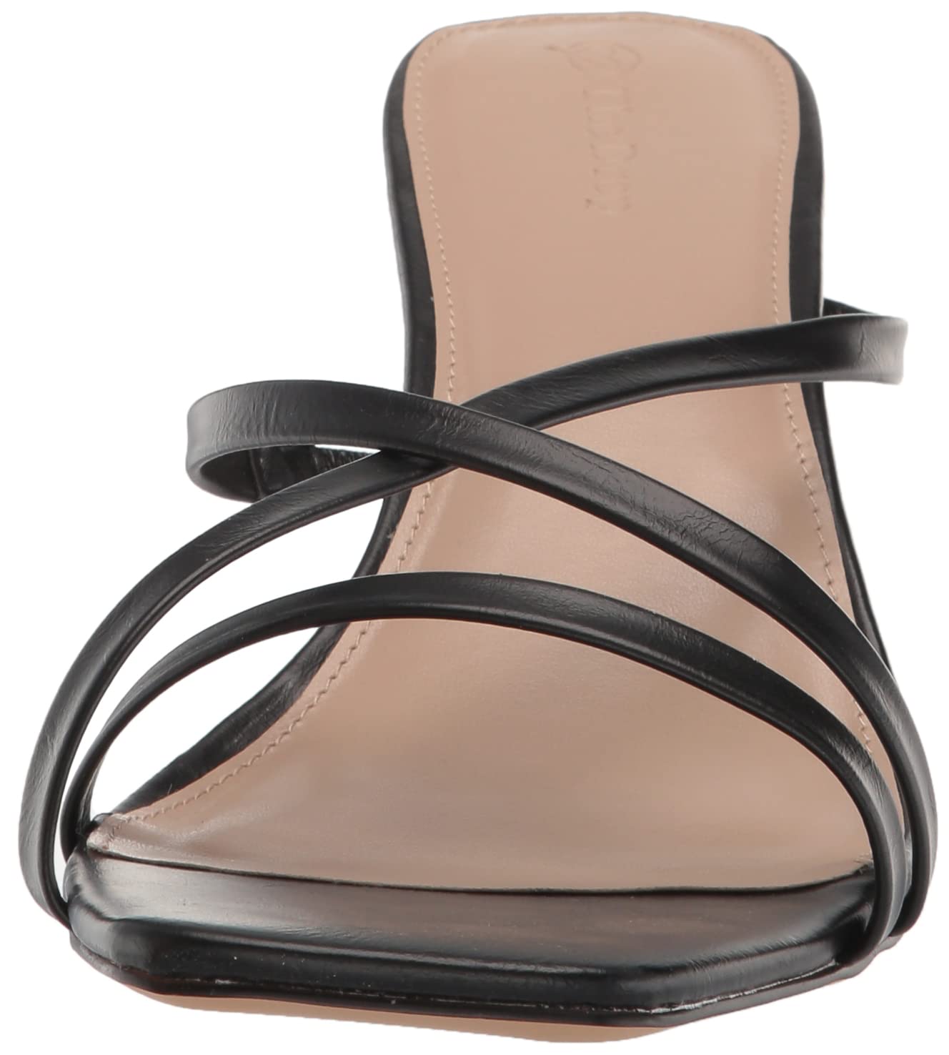 The Drop Women's Amelie Strappy Square Toe Heeled Sandal
