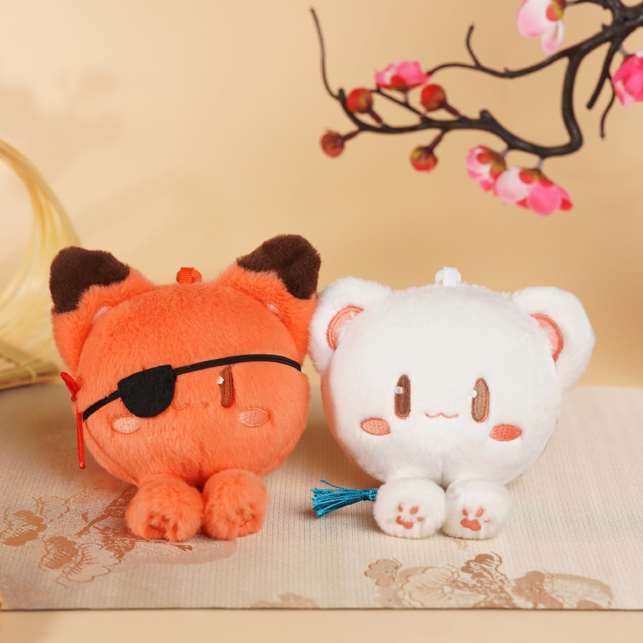 THE UNTAMED Heaven Officials Blessing，Keychains， Plush Pendants，Backpack Accessories, Tian Guan Ci Fu Doll