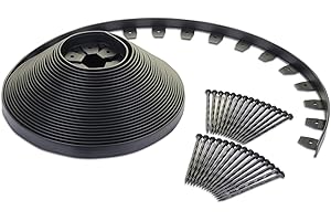 EasyFlex No-Dig Mulch Edging Kit - 100ft., Black