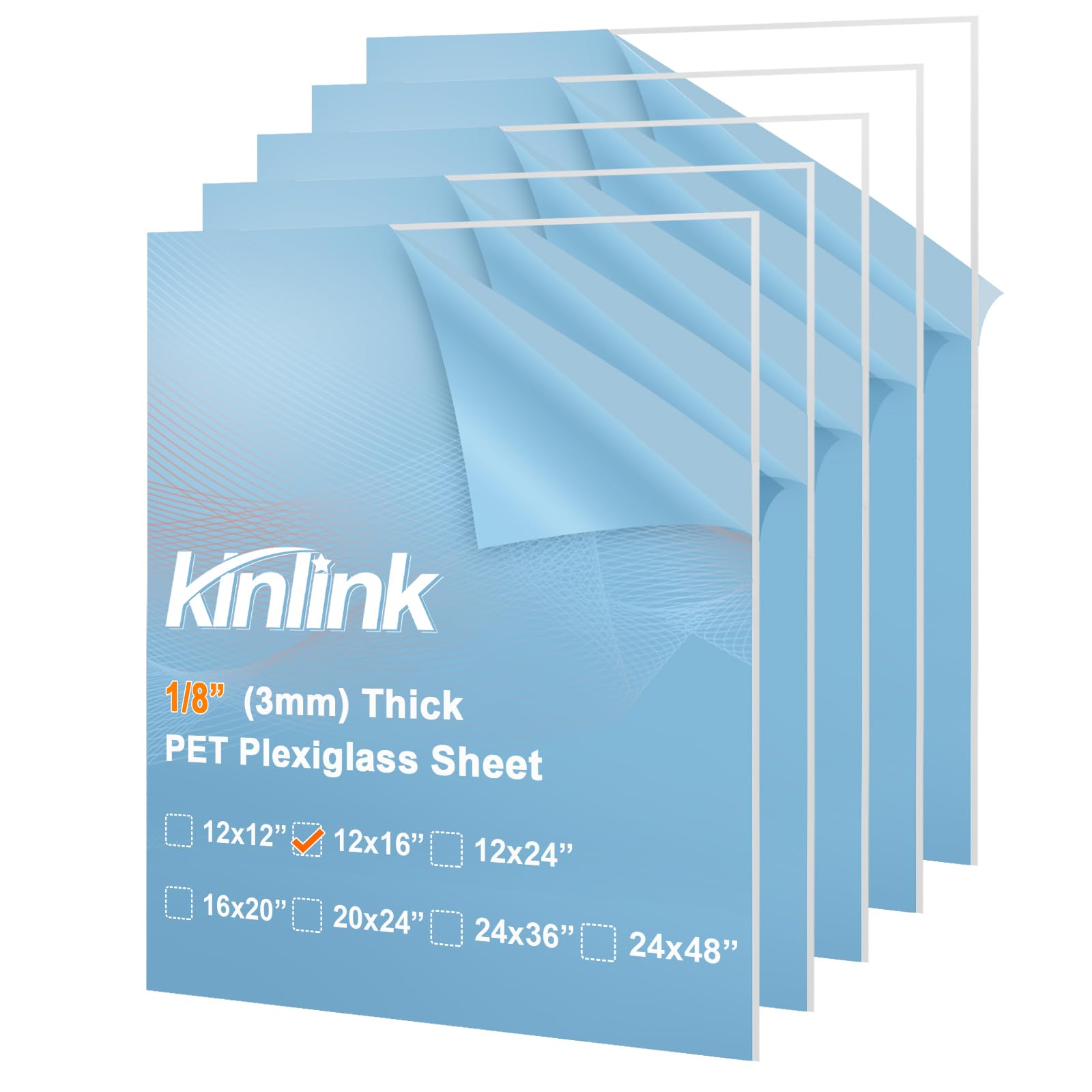 Clear Plexiglass Sheets - 5 Pack -30