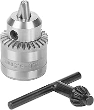 Mandril De Broca Tipo Mini Chave De 0,6‑6,5 Mm, Mandril De Ferro Durável, Mandril De Furadeira Elétrica Para Furadeira Elétrica Com Chave De Mandril(0.6-6 MM3/8-24UNF)