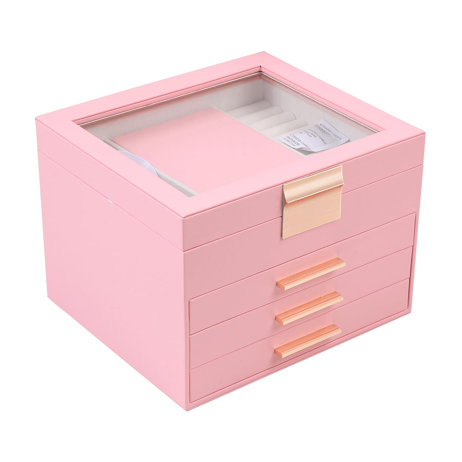 BOOVO Clear Lid 4-Layer Box