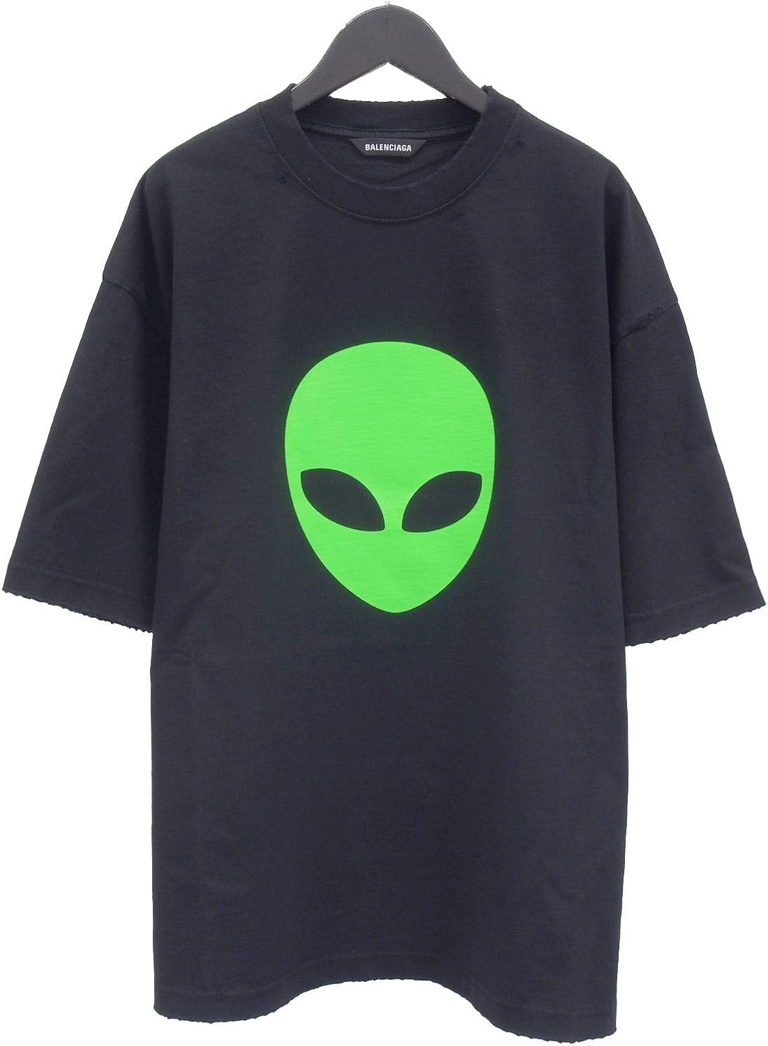 珍しい バレンシアガ Balenciaga Alien ミディアムフィット Tシャツ 半袖 ヴィンテージ ジャージー ティーシャツ カットソー ダメージ加工 クラッシュ加工 Tjvk7 9113 Springsale 週間ランキング１位獲得 Tiendabudada Com