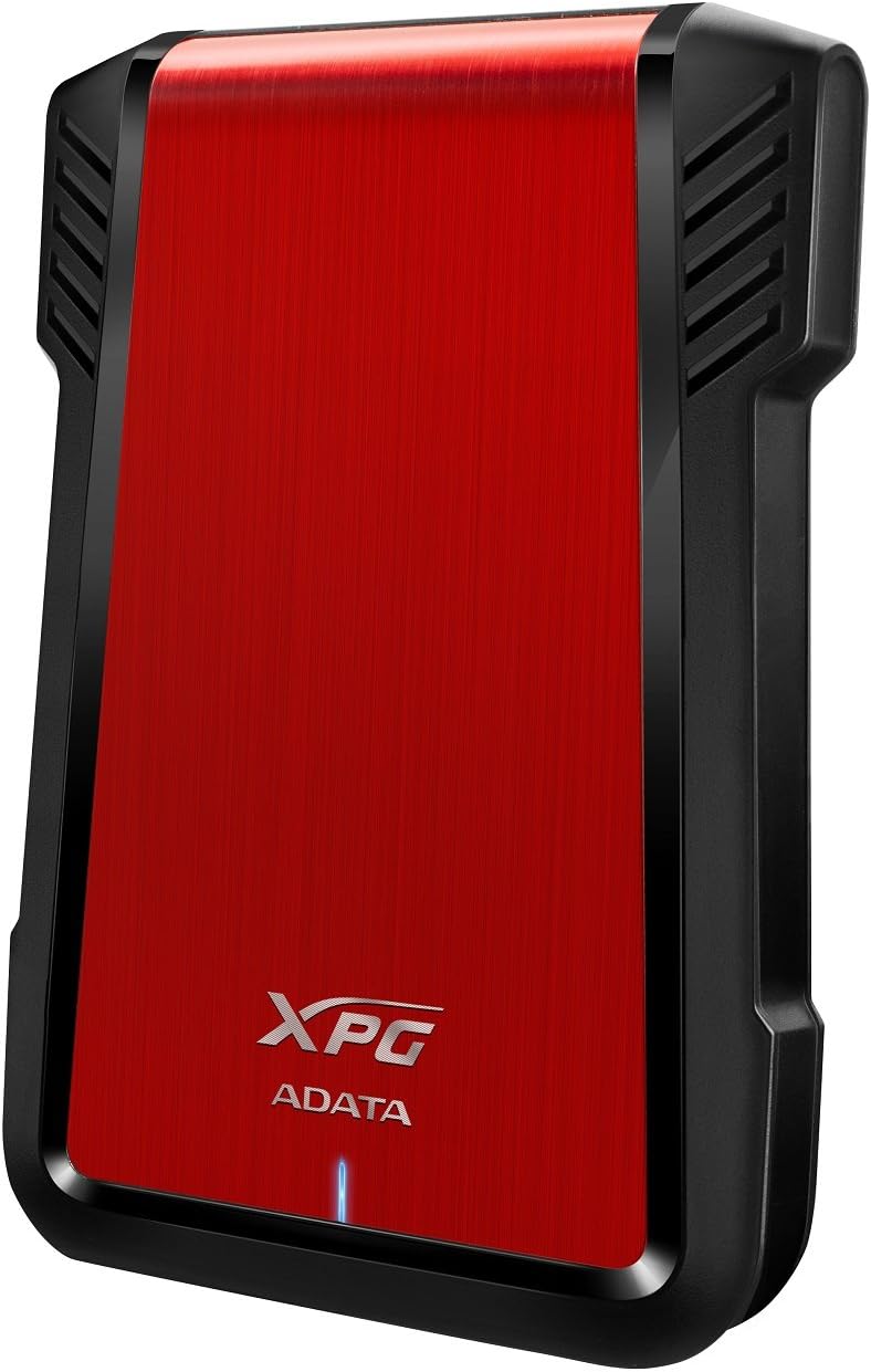 XPG EX500 Tool-Free SATA III USB 3.1 External Enclosure for Hard Drive and Solid State Drive (AEX500U3-CRD)