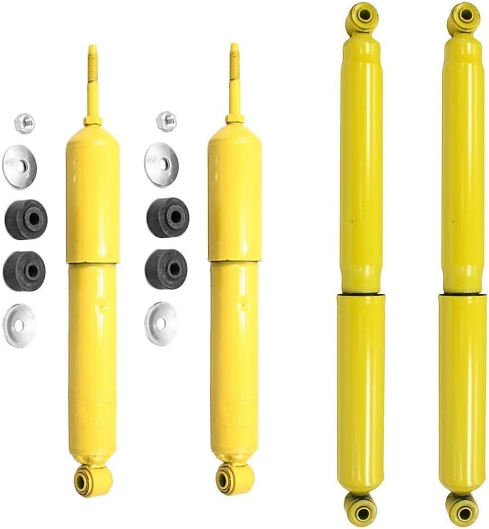 Monroe Front and Rear Shock Absorbers Gas-Magnum For Chevy GMC Sierra 2500 HD