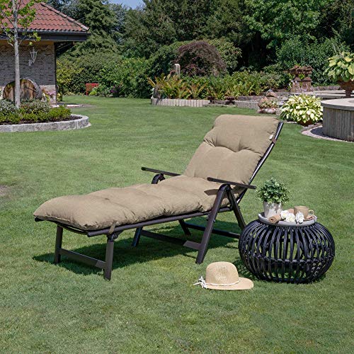 Coussin Bain de Soleil de Qualité Supérieure Matelas Transat 8cm - 3
