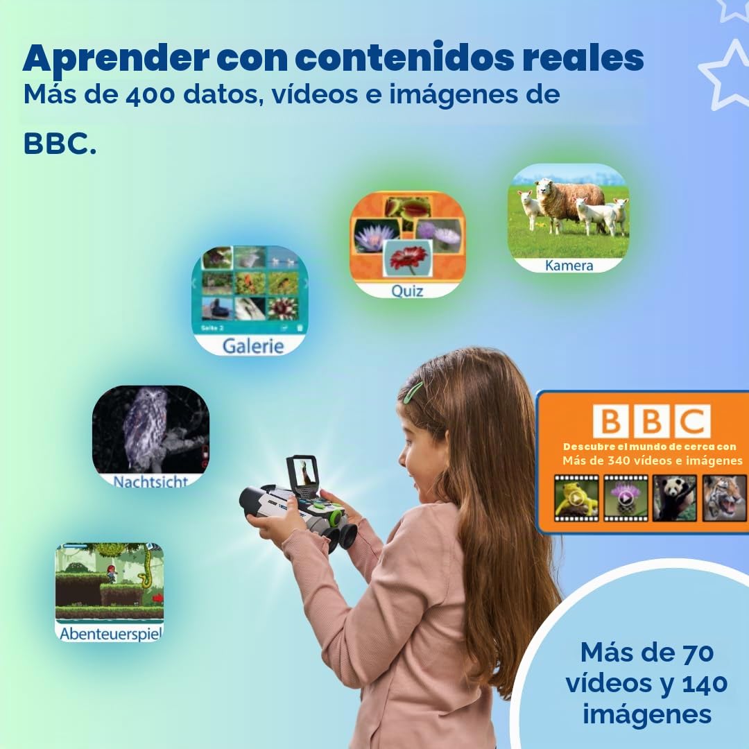 Prismáticos de vídeo interactivos (Artículo e Instrucciones en Alemán)