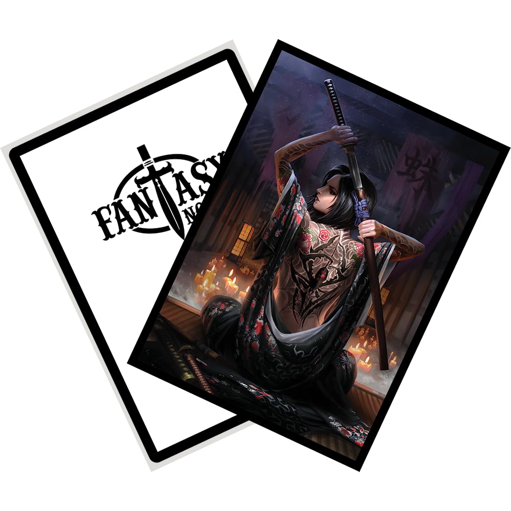 Spider – 100 capas para cartas TCG foscas (FN58S) – Fantasy North