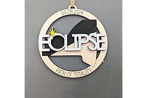 2024 Solar Eclipse Party Decoration Ornaments