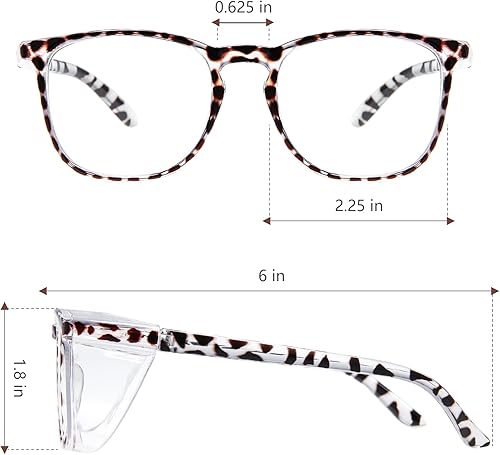 Miniatura 2 de Gafas de seguridad antivaho para mujer, gafas de seguridad para enfermera, gafas protectoras, bloqueo de luz azul y protección UV