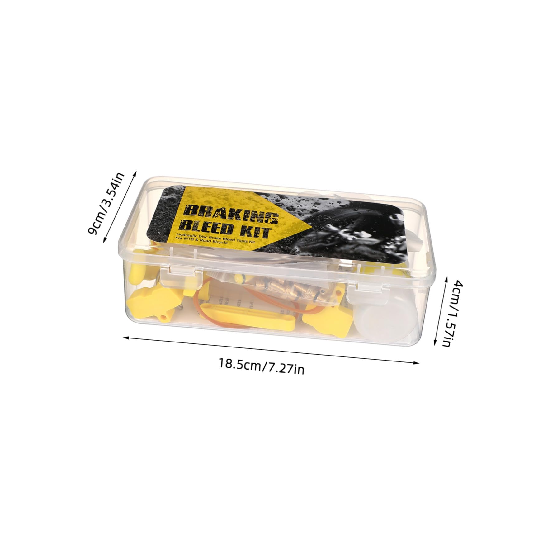 Didiseaon Kit de Purga de Frenos de Bicicleta de Montaña Hidráulico